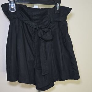Abercrombie & Fitch Black High Waist Shorts Ladies Sz‎ M